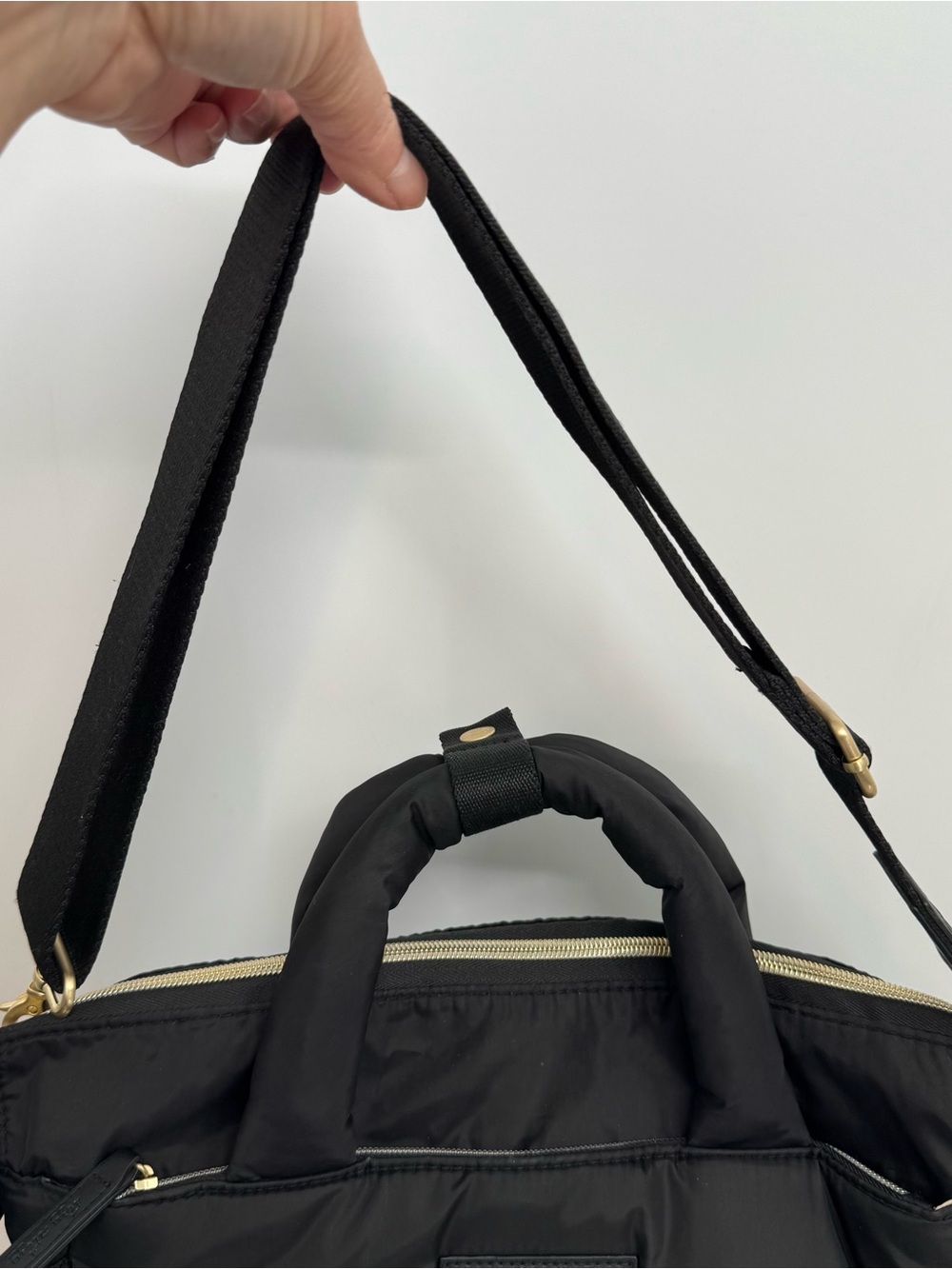 Itzy Ritzy Dream Convertible Diaper Bag - 14 Pockets & Changing Pad, Black - Picture 4 of 16